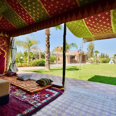Ferme de vacances avec une grande villa à Marrakech Marrakesh Esterno foto