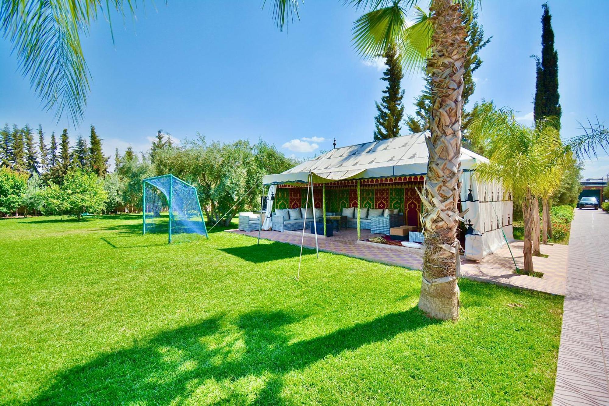 Ferme de vacances avec une grande villa à Marrakech Marrakesh Esterno foto