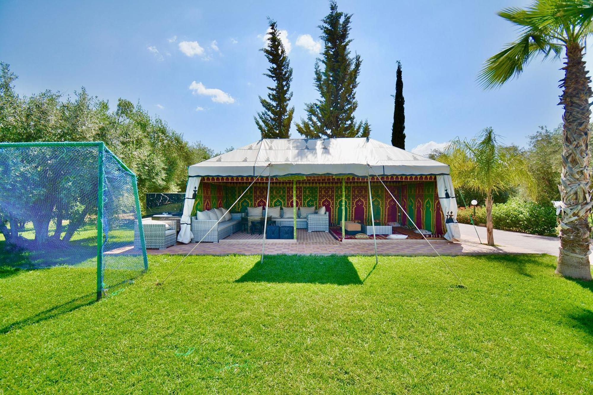Ferme de vacances avec une grande villa à Marrakech Marrakesh Esterno foto