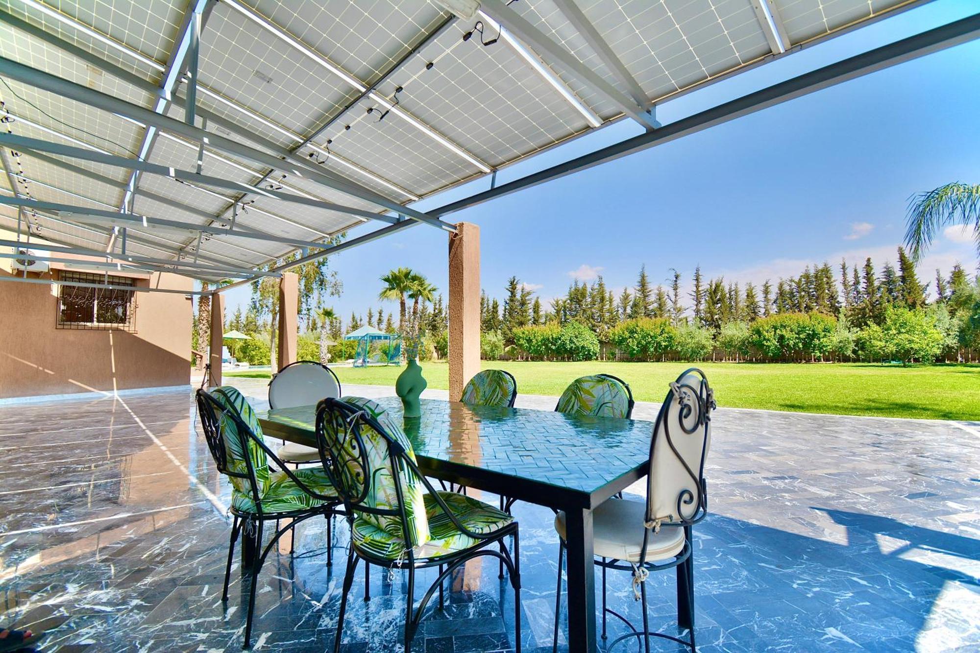 Ferme de vacances avec une grande villa à Marrakech Marrakesh Esterno foto