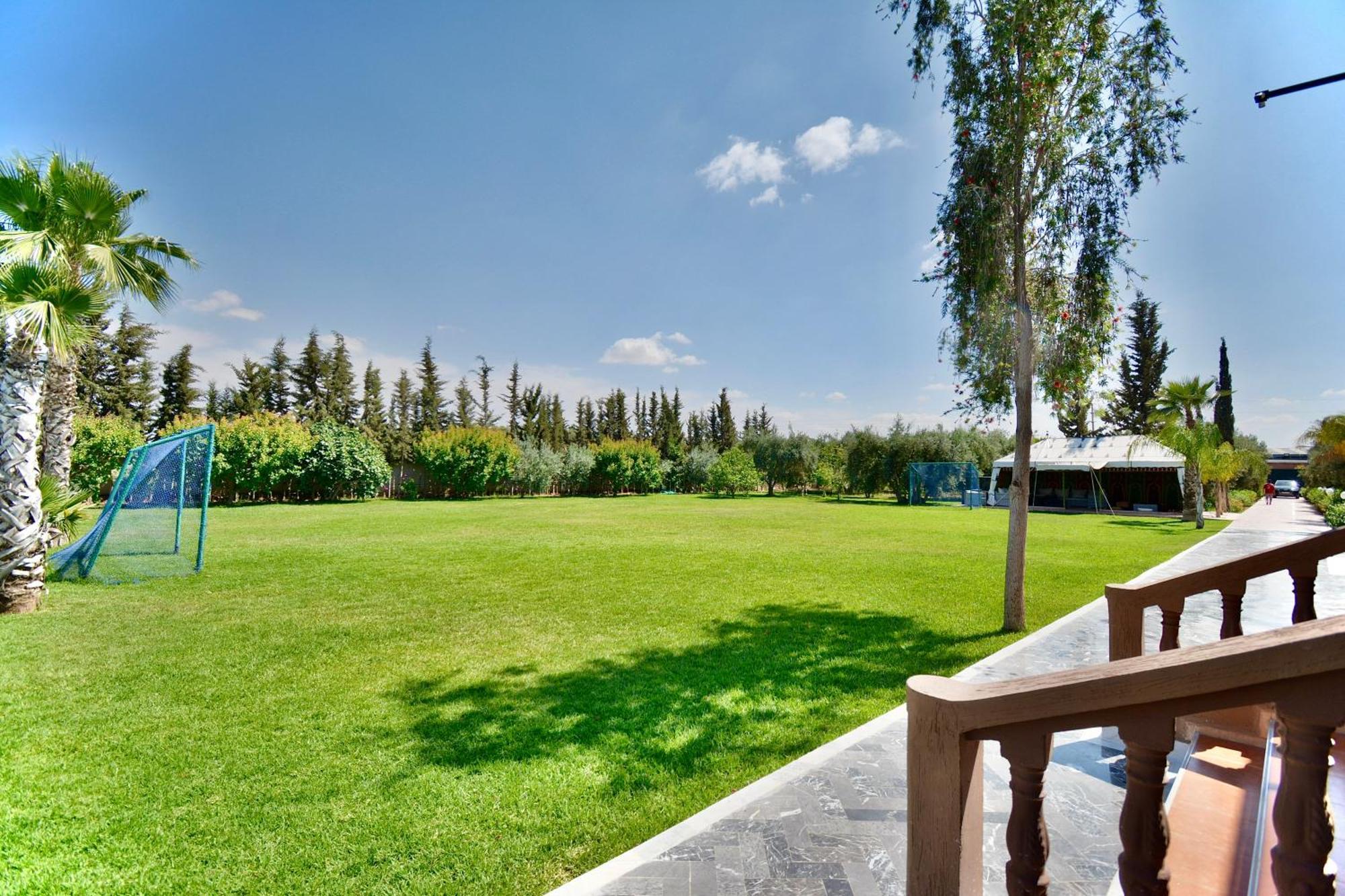 Ferme de vacances avec une grande villa à Marrakech Marrakesh Esterno foto