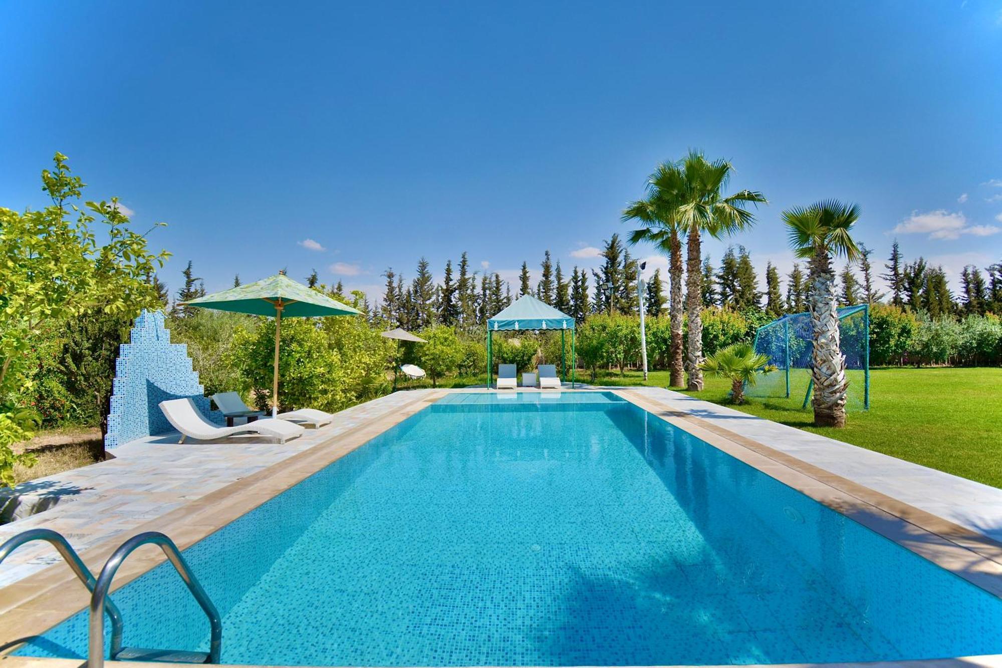 Ferme de vacances avec une grande villa à Marrakech Marrakesh Esterno foto