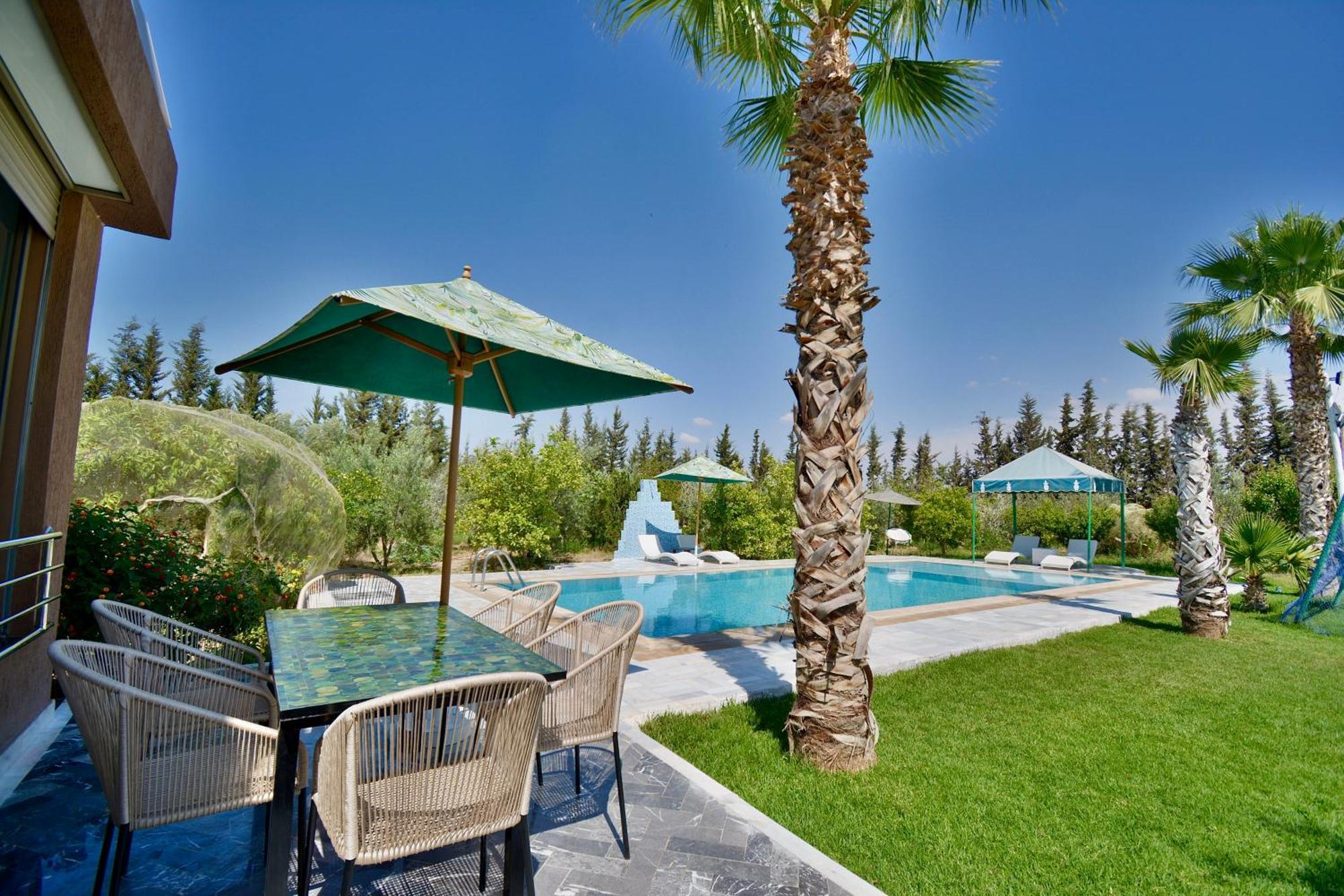 Ferme de vacances avec une grande villa à Marrakech Marrakesh Esterno foto