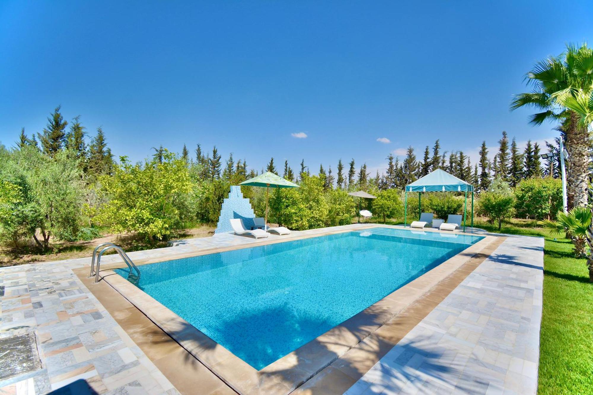 Ferme de vacances avec une grande villa à Marrakech Marrakesh Esterno foto