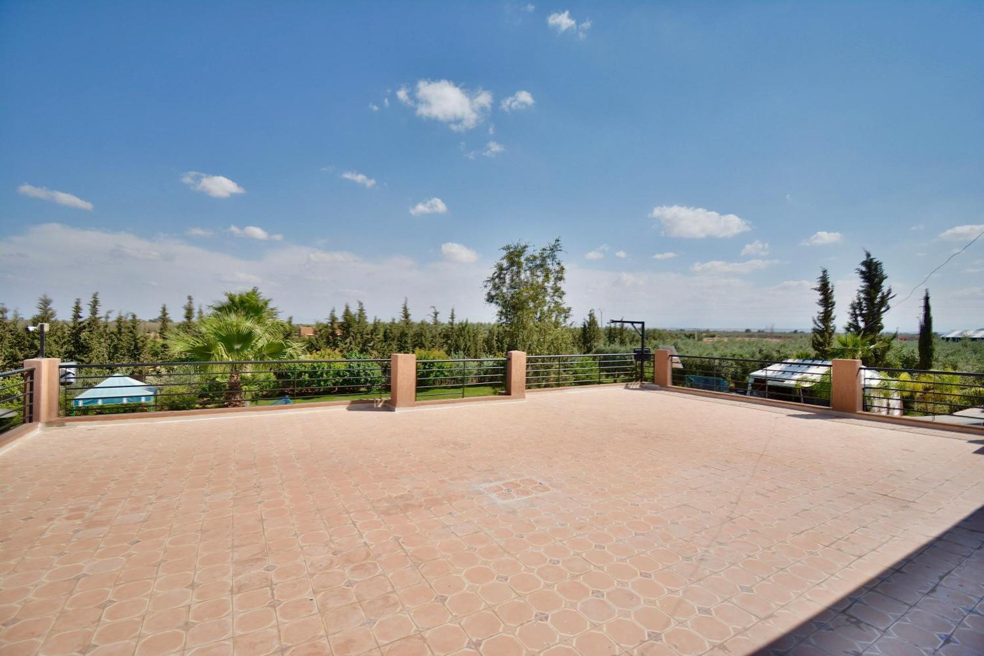 Ferme de vacances avec une grande villa à Marrakech Marrakesh Esterno foto