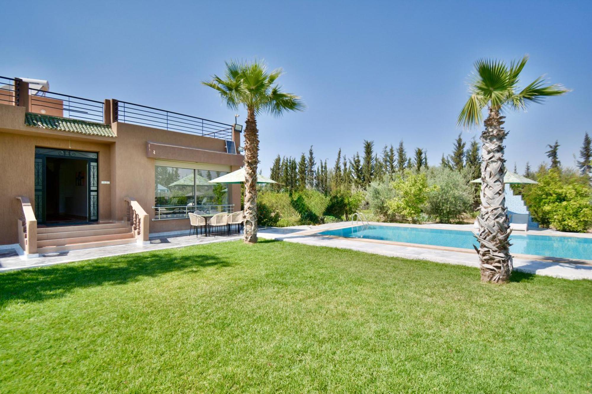 Ferme de vacances avec une grande villa à Marrakech Marrakesh Esterno foto